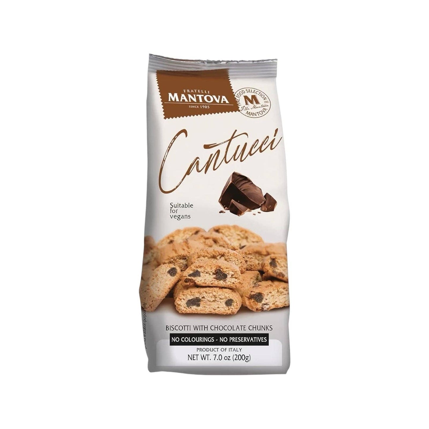 Mantova Cantucci with Chocolate Chunks 200g