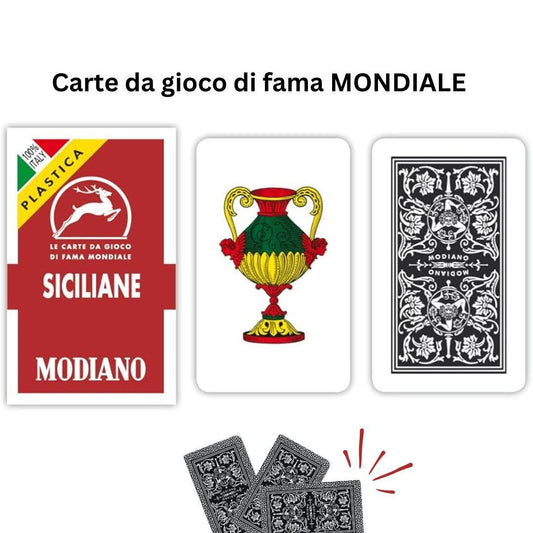Modiano 96 Italian Siciliane Playing Cards