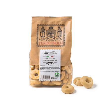 Pugliesi Tarallini with EVO Oil 230g - Italian snack