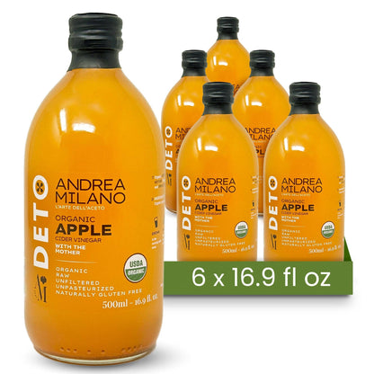 Andrea Milano Organic Apple Cider Vinegar – by Food to Live