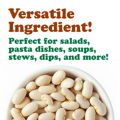 Organic Italian Canned Cannellini Beans, 14 oz