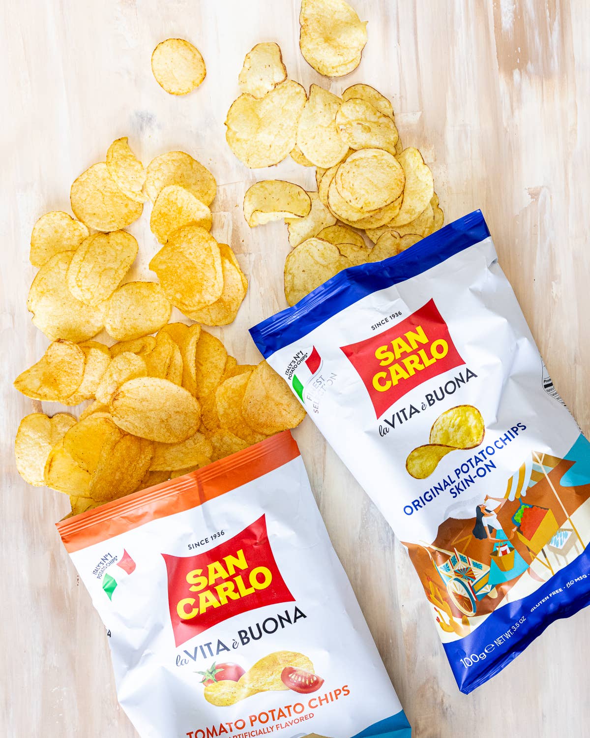 Tomato Chips 150g by San Carlo