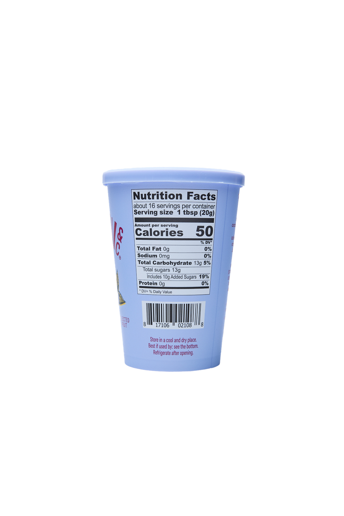Mixed Wild Berry Jam | 11.2 Ounce Tapered Jar