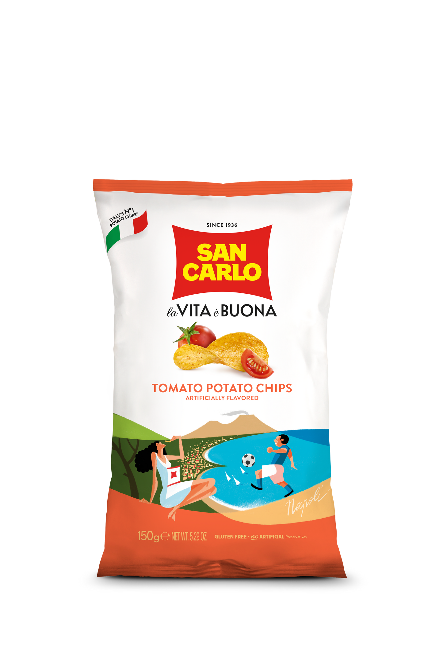 Tomato Chips 150g by San Carlo