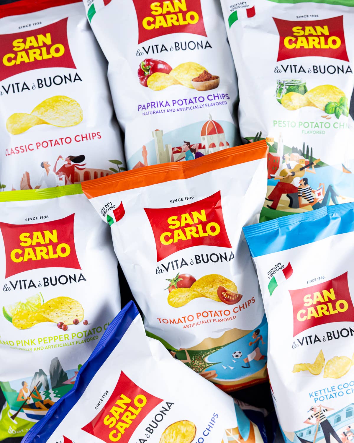Tomato Chips 150g by San Carlo