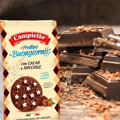 Campiello Shortbread Cookies with Cocoa & Hazelnuts, 12 oz.
