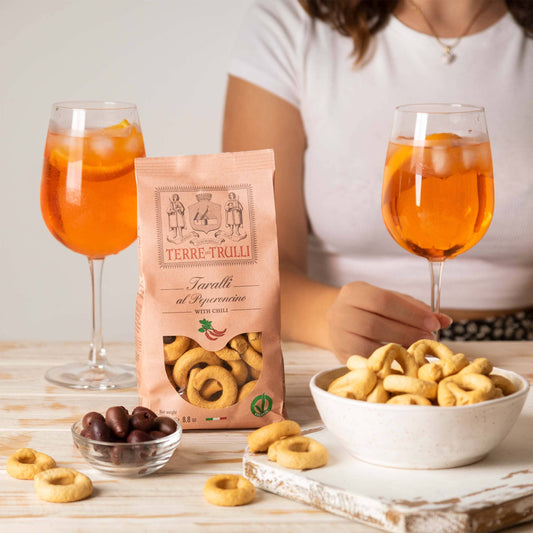 Pugliesi Taralli with Chili Pepper 250g - Snack Made in Italy