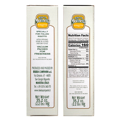 Riso de Molinella Risotto Rice, 2.2 lb