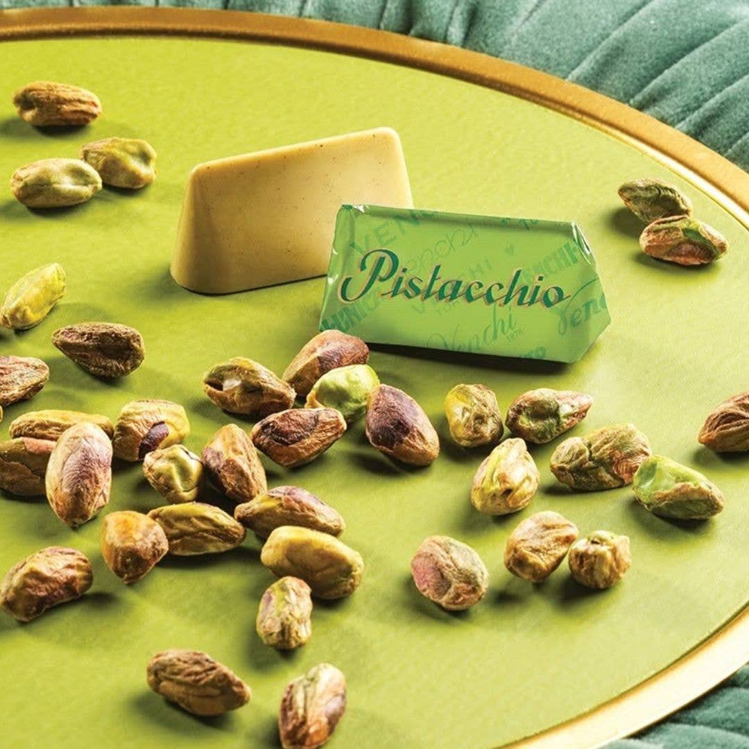 Pistachio White Chocolate Pieces - Venchi Italian Gourmet