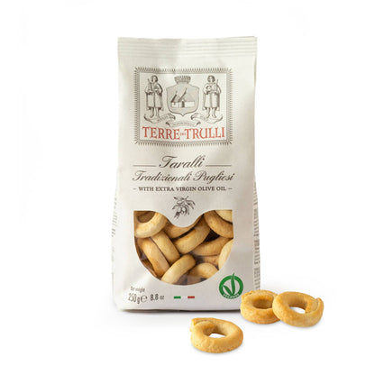 Traditional Pugliese Italian Taralli with EVO Oil 250g