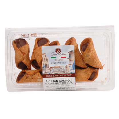 Sapori Dal Forno Hazelnut Cocoa Cannoli